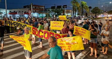 Notícia - Após cobrança sem resposta, moradores preparam novo protesto no Pinheirinho