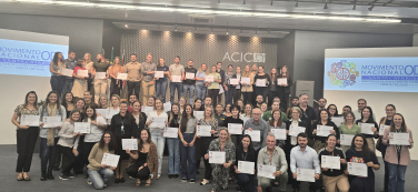 Notícia - Comitê Criciúma entrega Selo ODS 2025 a signatários que contribuem com o desenvolvimento sustentável