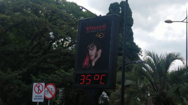 Notícia - Próximos cinco dias com temperatura na casa dos 40ºC