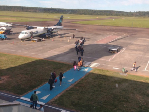 Notícia - Com aeroporto de Porto Alegre fechado, movimento em Jaguaruna cresce 43%