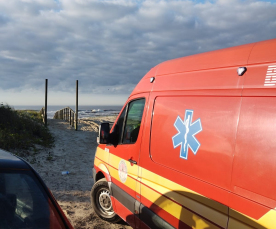 Notícia - Passo de Torres: corpo é encontrado na beira da praia 