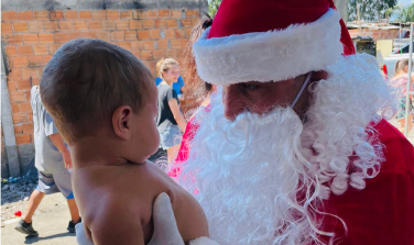 Notícia - Natal Solidário na região dos trilhos: um convite ao carinho e à esperança