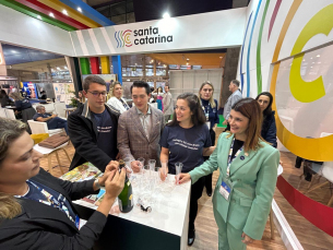 Notícia - Urussanga e o Vinho Goethe conquistam espaço na BTL 2025