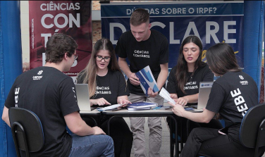 Notícia - Unesc promove ações de orientação sobre imposto de renda em Criciúma