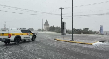 Notícia - Neve: Serra do Rio do Rastro liberada