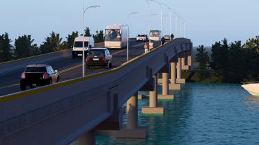 Notícia - Vem aí! Imagens do projeto da Ponte de Ilhas são divulgadas