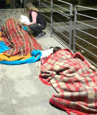 Notícia - [Áudio] Com frio extremo, Criciúma intensifica cuidados com moradores em situação de rua