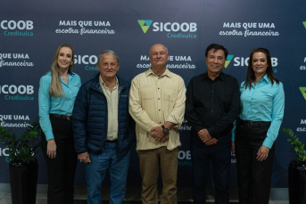 Notícia - Sicoob Credisulca promove grande encontro do agronegócio e reúne mais de 600 pessoas em Nova Veneza