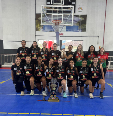 Notícia - Basquete de Criciúma é campeão catarinense sub-20 feminino
