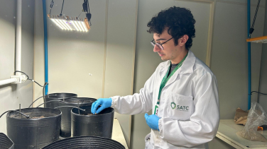 Notícia - Container inovador da Satc revoluciona pesquisas agrícolas