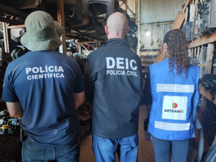 Notícia - Autopeças é investigada por comércio clandestino em Içara