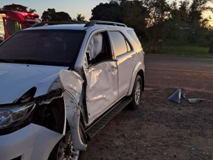 Notícia - Motociclista fica ferido em acidente na Rodovia Edevar Pelegrine, em Araranguá