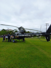 Notícia - Motociclista fica gravemente ferido em queda de motocross
