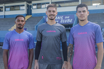 Notícia - Caravaggio apresenta trio do Criciúma para a disputa da Série B do Catarinense 