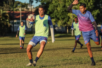 Notícia - Caravaggio inicia preparação para enfrentar o Jaraguá pela Série B do Catarinense