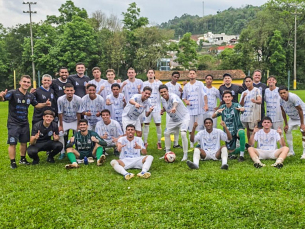 Notícia - Com show de gols, Caravaggio mantém liderança e 100% de aproveitamento na Copa SC