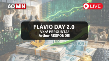 Notícia -  FLÁVIO DAY 2.0: bolsa dispara, dólar cai e VOCÊ PERGUNTA!