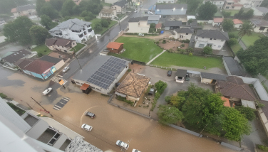 Notícia - Cocal do Sul decreta situação de emergência após chuva histórica 