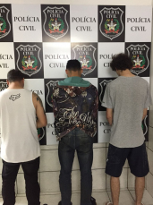 Notícia - Trio de traficantes é preso preventivamente em Orleans e Lauro Müller