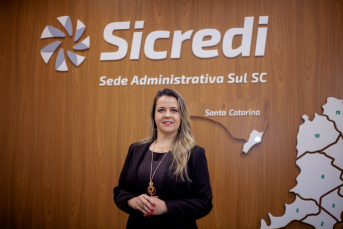 Notícia - Pela primeira vez, mulher assume a vice-presidência da Sicredi Sul SC