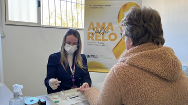 Notícia - Ação especial de Julho Amarelo acontece nesta terça-feira nas UBSs de Morro da Fumaça
