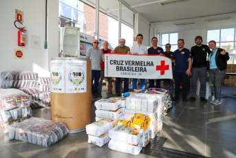Notícia - Campanha “100 Toneladas de Solidariedade” atinge 80% da meta em Criciúma