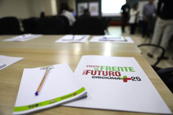 Notícia - Terceiro eixo do programa “Criciúma +25” debaterá o futuro da saúde no município