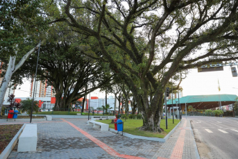 Notícia - Inaugurada Praça Maria Silva Rodrigues, em Criciúma