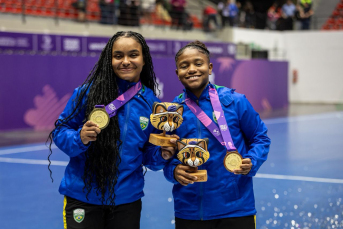 Notícia - Atletas de Criciúma conquistam medalha de ouro nos Jogos Pan-Americanos Júnior, no Paraguai