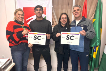 Notícia - Atleta criciumense se prepara para os Jogos da Juventude em Brasília