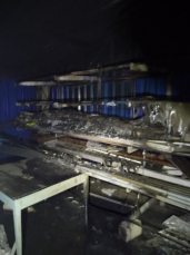 Notícia - Incêndio atinge sala de metalúrgica e serralheria em Criciúma