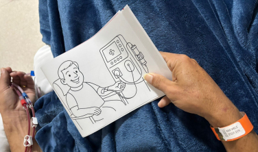 Notícia - Livros de colorir do Hospital São José transformam vivências em arte e cuidado