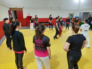 Notícia - Última turma do projeto de Defesa Pessoal para Mulheres encerra atividades em Criciúma