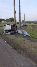 Notícia - Acidente deixa um ferido em Criciúma