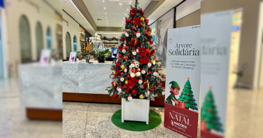 Notícia - Campanha Árvore Solidária arrecada brinquedos para crianças da Abadeus