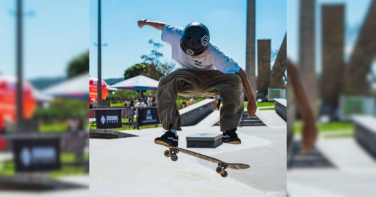 Notícia - Skate fortalece vínculo e disciplina entre jovens do Balneário Rincão