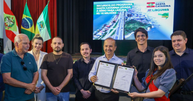 Notícia - Aporte milionário promete modernizar infraestrutura na orla de Laguna