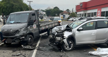Notícia - Acidente grave resulta em morte de motorista em Cocal do Sul 
