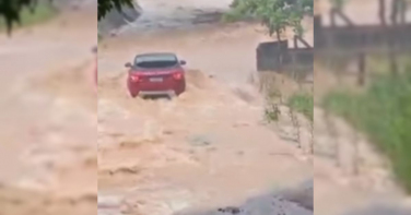 Notícia - [Vídeo] Família é atingida por correnteza e três morrem em Palhoça