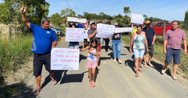 Notícia - Central do Recomeço em Criciúma: moradores protestam e temem repetir problemas do Pinheirinho