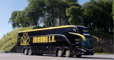 Notícia - Criciúma vende ônibus e terceiriza transporte do elenco