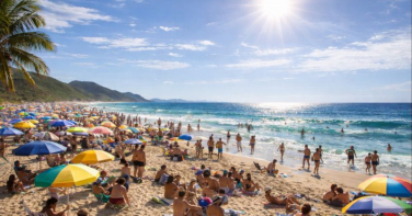 Notícia - Já deu praia em SC neste verão? Veja como foi o início da estação