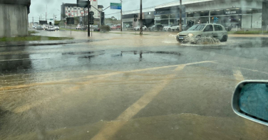 Notícia - Criciúma registra pontos de alagamento após chuva intensa