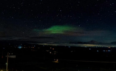 Notícia - Fenômeno raro: aurora austral é registrada em SC