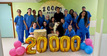 Notícia - Nascimento histórico simboliza 20 mil partos em hospital de Criciúma