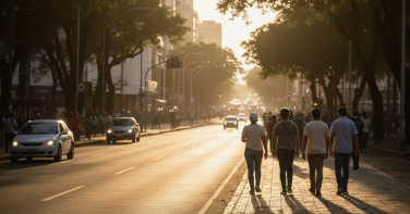 Notícia - Sensação térmica atinge 44°C em Criciúma; veja como fica o tempo na quarta