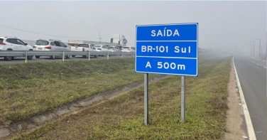 Notícia - Colisão na BR-101 mata motociclista em SC