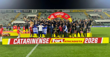 Notícia - Barra faz história e conquista o Catarinense