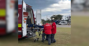 Notícia - Salto em trapiche termina com resgate aéreo no Rincão