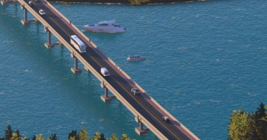 Notícia - Balsa em Araranguá será interrompida para visita do governador